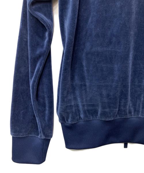 adidas Originals（アディダスオリジナル）adidas Originals (アディダスオリジナル) ベロアトラックジャケット ブルー サイズ:Lの古着・服飾アイテム