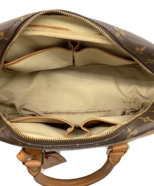 LOUIS VUITTON（ルイ ヴィトン）LOUIS VUITTON (ルイ ヴィトン) モノグラム　ドーヴィル(ボーリングヴァニティ)　ハンドバッグ ブラウンの古着・服飾アイテム