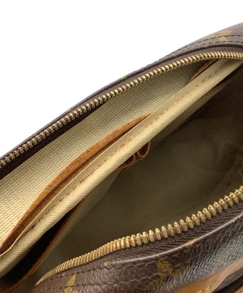 LOUIS VUITTON（ルイ ヴィトン）LOUIS VUITTON (ルイ ヴィトン) モノグラム　ドーヴィル(ボーリングヴァニティ)　ハンドバッグ ブラウンの古着・服飾アイテム