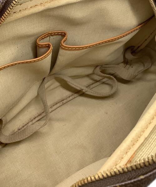 LOUIS VUITTON（ルイ ヴィトン）LOUIS VUITTON (ルイ ヴィトン) モノグラム　ドーヴィル(ボーリングヴァニティ)　ハンドバッグ ブラウンの古着・服飾アイテム