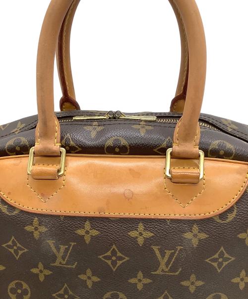 LOUIS VUITTON（ルイ ヴィトン）LOUIS VUITTON (ルイ ヴィトン) モノグラム　ドーヴィル(ボーリングヴァニティ)　ハンドバッグ ブラウンの古着・服飾アイテム