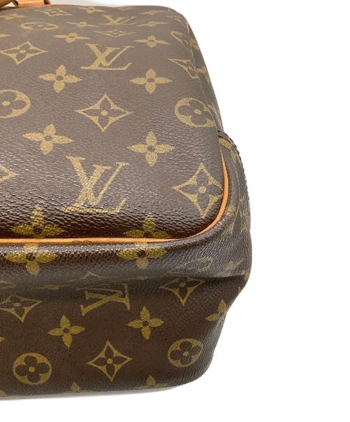 LOUIS VUITTON（ルイ ヴィトン）LOUIS VUITTON (ルイ ヴィトン) モノグラム　ドーヴィル(ボーリングヴァニティ)　ハンドバッグ ブラウンの古着・服飾アイテム