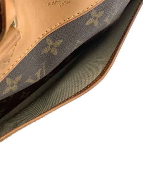 LOUIS VUITTON（ルイ ヴィトン）LOUIS VUITTON (ルイ ヴィトン) モノグラム　ドーヴィル(ボーリングヴァニティ)　ハンドバッグ ブラウンの古着・服飾アイテム