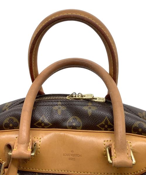 LOUIS VUITTON（ルイ ヴィトン）LOUIS VUITTON (ルイ ヴィトン) モノグラム　ドーヴィル(ボーリングヴァニティ)　ハンドバッグ ブラウンの古着・服飾アイテム