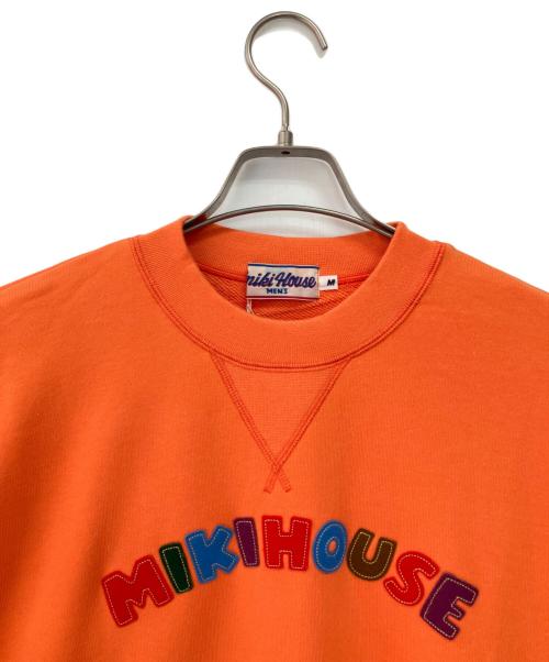 mikihouse（ミキハウス）mikihouse (ミキハウス) スウェット オレンジ サイズ:Mの古着・服飾アイテム