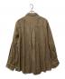 ANCELLM (アンセルム) L/C NEP FLOWER EMBROIDERY OVER SHIRT ベージュ サイズ:1：28000円