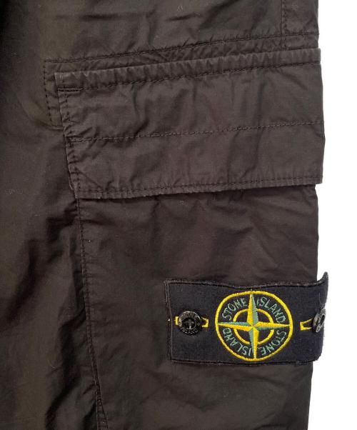 STONE ISLAND（ストーンアイランド）STONE ISLAND (ストーンアイランド) カーゴパンツ ブラック サイズ:W31の古着・服飾アイテム