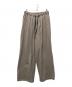 ANCELLM（アンセルム）の古着「2TUCK SWEAT PANTS」｜ベージュ