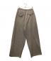 ANCELLM (アンセルム) 2TUCK SWEAT PANTS ベージュ サイズ:2：20000円