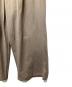 中古・古着 ANCELLM (アンセルム) 2TUCK SWEAT PANTS ベージュ サイズ:2：20000円