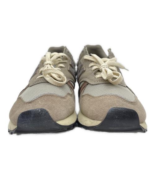 NEW BALANCE（ニューバランス）NEW BALANCE (ニューバランス) AURALEE (オーラリー) ローカットスニーカー ベージュ サイズ:27.5の古着・服飾アイテム