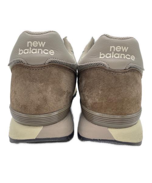 NEW BALANCE（ニューバランス）NEW BALANCE (ニューバランス) AURALEE (オーラリー) ローカットスニーカー ベージュ サイズ:27.5の古着・服飾アイテム