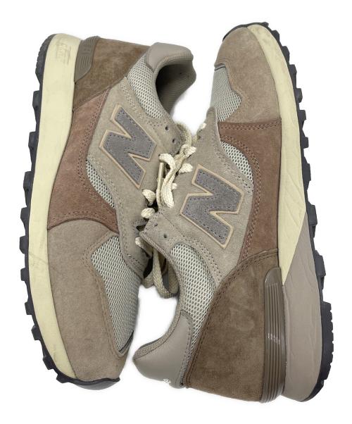NEW BALANCE（ニューバランス）NEW BALANCE (ニューバランス) AURALEE (オーラリー) ローカットスニーカー ベージュ サイズ:27.5の古着・服飾アイテム