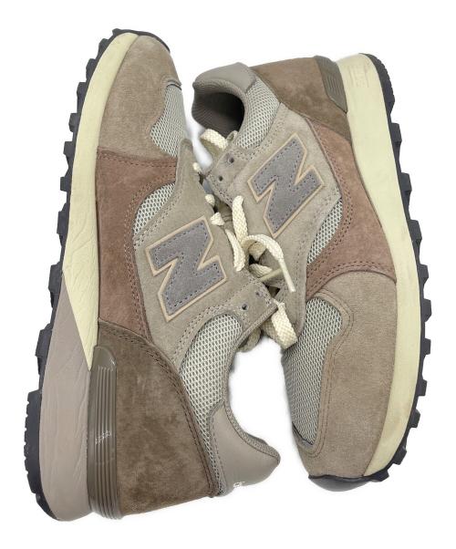 NEW BALANCE（ニューバランス）NEW BALANCE (ニューバランス) AURALEE (オーラリー) ローカットスニーカー ベージュ サイズ:27.5の古着・服飾アイテム