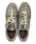中古・古着 NEW BALANCE (ニューバランス) AURALEE (オーラリー) ローカットスニーカー ベージュ サイズ:27.5：25000円