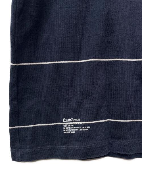 FreshService（フレッシュサービス）FreshService (フレッシュサービス) 半袖カットソー ネイビー サイズ:Mの古着・服飾アイテム