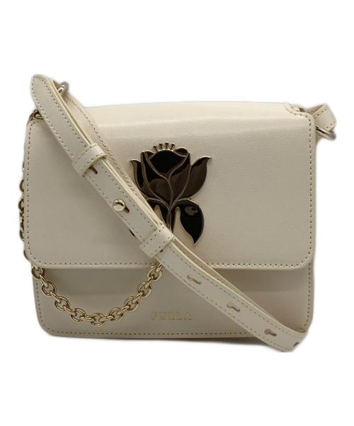 FURLA（フルラ）FURLA (フルラ) ショルダーバッグ アイボリーの古着・服飾アイテム