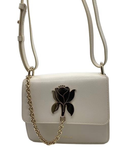 FURLA（フルラ）FURLA (フルラ) ショルダーバッグ アイボリーの古着・服飾アイテム