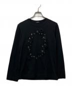 tricot COMME des GARCONSトリココムデギャルソン）の古着「長袖カットソー」｜ブラック