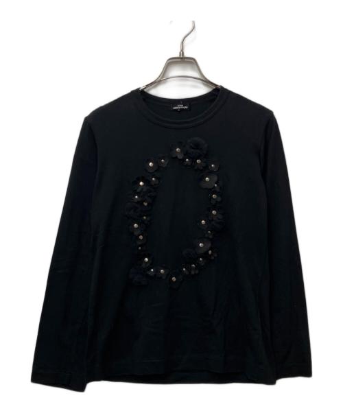 tricot COMME des GARCONS（トリココムデギャルソン）tricot COMME des GARCONS (トリココムデギャルソン) 長袖カットソー ブラック サイズ:Lの古着・服飾アイテム