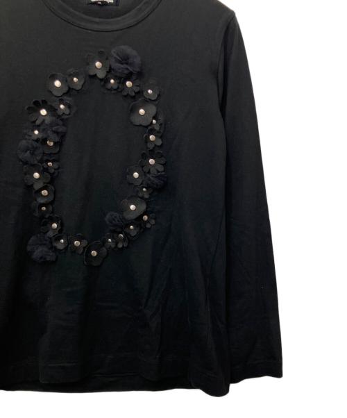 tricot COMME des GARCONS（トリココムデギャルソン）tricot COMME des GARCONS (トリココムデギャルソン) 長袖カットソー ブラック サイズ:Lの古着・服飾アイテム