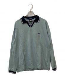 UMBRO×UNITED ARROWS（アンブロ×ユナイテッドアローズ）の古着「ゲームシャツ」｜ライトブルー×ネイビー