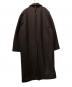 ZARA (ザラ) STUDIO NICHOLSON (スタジオ ニコルソン) パッチレザーロングコート ブラウン サイズ:M：8000円