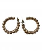 CHANELシャネル）の古着「フープピアス」｜ゴールド