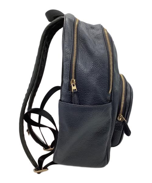 COACH（コーチ）COACH (コーチ) レザーリュック ネイビーの古着・服飾アイテム