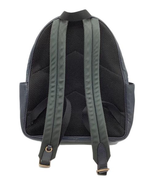 COACH（コーチ）COACH (コーチ) レザーリュック ネイビーの古着・服飾アイテム