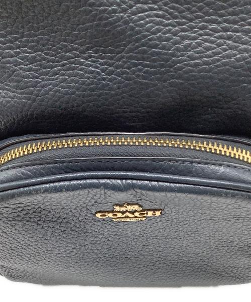 COACH（コーチ）COACH (コーチ) レザーリュック ネイビーの古着・服飾アイテム