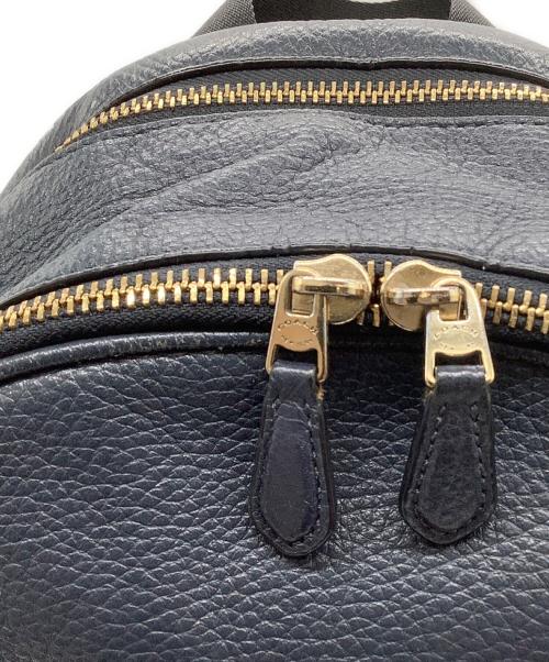 COACH（コーチ）COACH (コーチ) レザーリュック ネイビーの古着・服飾アイテム