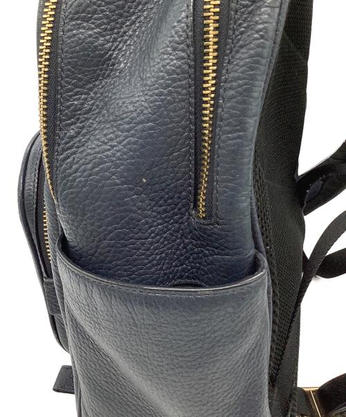 COACH（コーチ）COACH (コーチ) レザーリュック ネイビーの古着・服飾アイテム