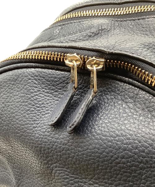 COACH（コーチ）COACH (コーチ) レザーリュック ネイビーの古着・服飾アイテム