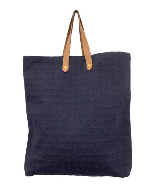 HERMES（エルメス）HERMES (エルメス) アメダバGM　トートバッグ ネイビーの古着・服飾アイテム