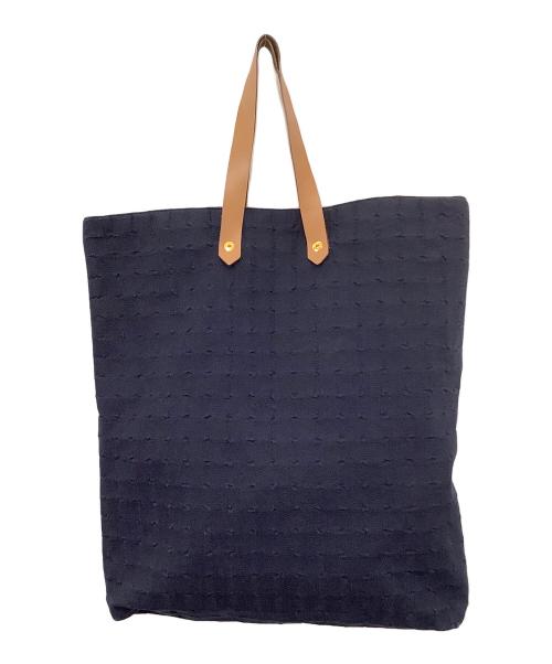 HERMES（エルメス）HERMES (エルメス) アメダバGM　トートバッグ ネイビーの古着・服飾アイテム
