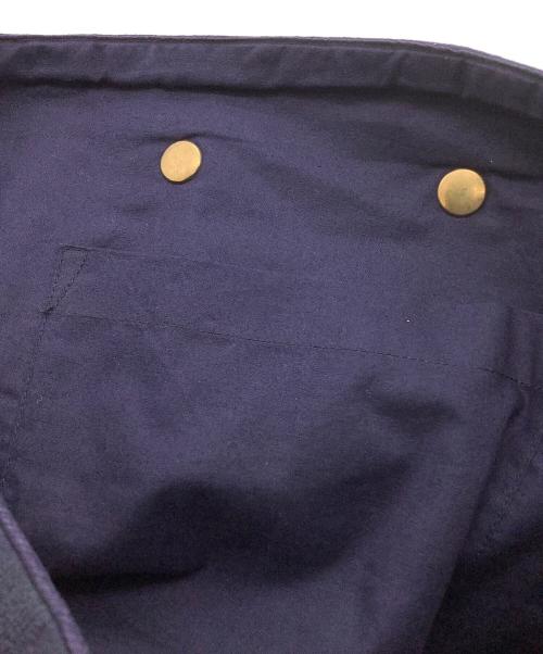 HERMES（エルメス）HERMES (エルメス) アメダバGM　トートバッグ ネイビーの古着・服飾アイテム