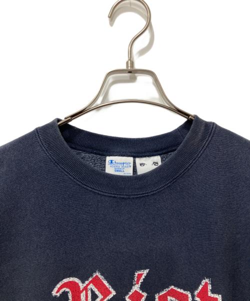 Champion（チャンピオン）Champion (チャンピオン) X-GIRL (エックスガール) スウェット ネイビー サイズ:Sの古着・服飾アイテム