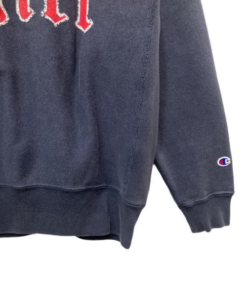 Champion（チャンピオン）Champion (チャンピオン) X-GIRL (エックスガール) スウェット ネイビー サイズ:Sの古着・服飾アイテム