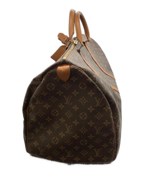 LOUIS VUITTON（ルイ ヴィトン）LOUIS VUITTON (ルイ ヴィトン) モノグラム　キーポル55　トラベルバッグ ブラウンの古着・服飾アイテム