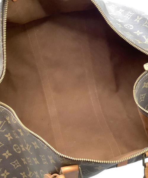 LOUIS VUITTON（ルイ ヴィトン）LOUIS VUITTON (ルイ ヴィトン) モノグラム　キーポル55　トラベルバッグ ブラウンの古着・服飾アイテム