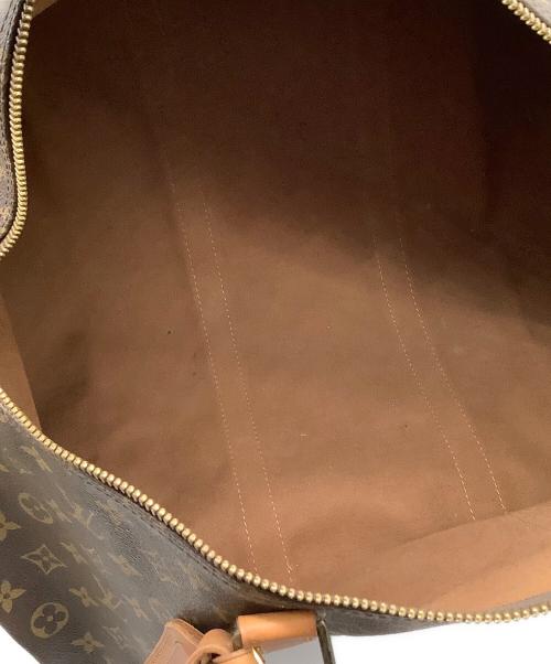 LOUIS VUITTON（ルイ ヴィトン）LOUIS VUITTON (ルイ ヴィトン) モノグラム　キーポル55　トラベルバッグ ブラウンの古着・服飾アイテム