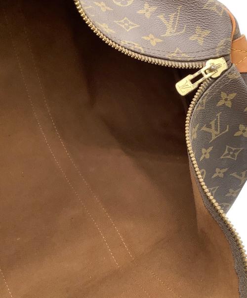 LOUIS VUITTON（ルイ ヴィトン）LOUIS VUITTON (ルイ ヴィトン) モノグラム　キーポル55　トラベルバッグ ブラウンの古着・服飾アイテム