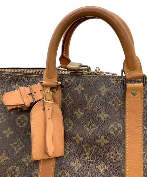 LOUIS VUITTON（ルイ ヴィトン）LOUIS VUITTON (ルイ ヴィトン) モノグラム　キーポル55　トラベルバッグ ブラウンの古着・服飾アイテム