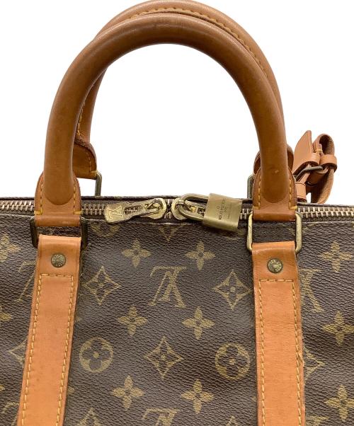 LOUIS VUITTON（ルイ ヴィトン）LOUIS VUITTON (ルイ ヴィトン) モノグラム　キーポル55　トラベルバッグ ブラウンの古着・服飾アイテム