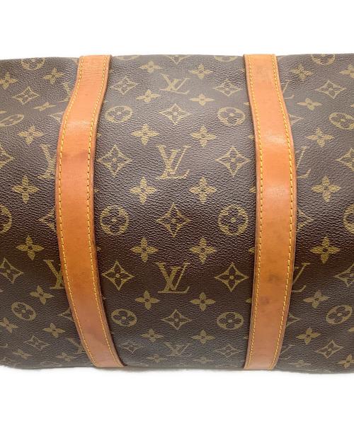 LOUIS VUITTON（ルイ ヴィトン）LOUIS VUITTON (ルイ ヴィトン) モノグラム　キーポル55　トラベルバッグ ブラウンの古着・服飾アイテム