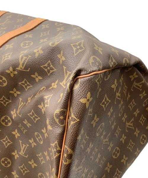 LOUIS VUITTON（ルイ ヴィトン）LOUIS VUITTON (ルイ ヴィトン) モノグラム　キーポル55　トラベルバッグ ブラウンの古着・服飾アイテム