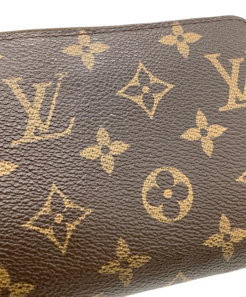 LOUIS VUITTON（ルイ ヴィトン）LOUIS VUITTON (ルイ ヴィトン) モノグラム　ジッピー ウォレット　長財布 ブラウンの古着・服飾アイテム