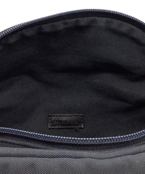 BALENCIAGA（バレンシアガ）BALENCIAGA (バレンシアガ) Explorer Belt Bag BB Mode　ウエストバッグ ネイビーの古着・服飾アイテム