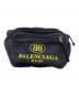 BALENCIAGA（バレンシアガ）の古着「Explorer Belt Bag BB Mode　ウエストバッグ」｜ネイビー